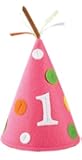 Creative Converting Sweet at One Size Felt Party Hat, Girls Child
