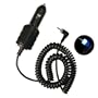Firefly Blue Car Charger for Kyocera KE414, KE424, KE433, KX440