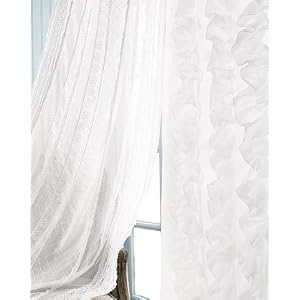 Amity Home Each Julianna Pieced Curtain 42"W x 96"L