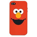 iSound ISOUND-4666 Sesame Street Elmo Silicone Case for iPhone 4/4S - 1 Pack - Retail Packaging - Red