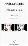 Po�mes � Lou. Il y a