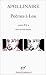 Livres : Poèmes à Lou. Il y a
