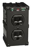 Tripp Lite Isobar Ultracopy Wallmnt 20Amp 2Outlet No-Cord 10K-Ins Metal