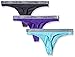 Calvin Klein Women's 3 Pack Logo Cotton Thong Panty