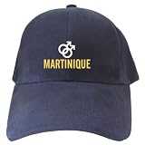 CAPS NAVY BLUE EMBROIDERY  SYMBOL GAY MARTINIQUE 