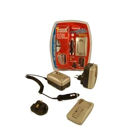 Hahnel Ultima Canon Charger with Adapter Plates for all Canon Digital Camera batteries