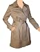 Coach Khaki Sateen Trench Coat Womens Medium S3254