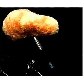 Click here to buy Sheepskin Bicycle Seat Natural Tones.