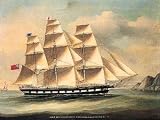 Barque Troas Entering Hong Kong Poster Print