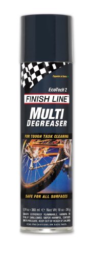 Finish Line Multi-Degreaser Bicycle Cleaner & Degreaser, 12-Ounce Aerosol Spray