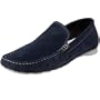Rex for Robert Wayne Men's Mongo Driving Moccasin,Navy Suede,9 M US