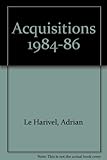 National Gallery of Ireland : acquisitions 1984-86