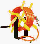 Schrader/ Amflo #501HR-RET Steel Hose Reel/Hose
