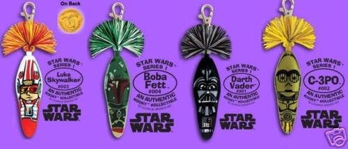 Kooky Klickers Collectible Pens - Krew Star Wars - ( COMPLETE SET OF 4 )