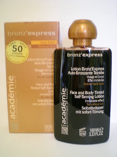 Academie Bronz\'Express Lotion - get&ouml;nte Selbstbr&auml;unungs- Lotion f&uuml;r Gesicht & K&ouml;rper Preisvergleich