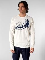 Loomstate Jeans Where My Cows Long Sleeve T-Shirt in Natural