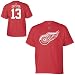 Reebok Player Eishockey T-Shirt von Pavel Datsyuk bei den Detroit Red Wings #13.Das T-Shirt besteht 
zu 100% aus Baumwolle. Alle Logos und Schriftz�ge sind aufgedruckt (Screen-printed). Gro�es Teamlogo 
auf der Vorderseite, Name und Nummer auf der R�ckseite.Offiziell lizensiert. Made in Canada.Bitte 
beachten: US Gr��en - Das T-Shirt f�llt eine Kleidergr��e gr��er aus als gewohnt!