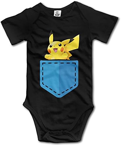 HYRONE Cartoon Spirit Baby Bodysuit Long Sleeve Climbing Clothes Size 24 Months Black