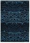 Safavieh Soho Collection SOH417B Handmade Blue and Brown New Zealand Wool Area Rug, 7 feet 6 inches by 9 feet 6 inches