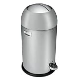 Polder Wink Trash Can - Stainless Steel