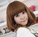 Long Wig Repair Face Short Hair Fluffy Fashion Sweet Pear Head Wig Female Models