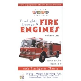 Firefighter George & Fire Engines, Fire Trucks, and Fire Safety, Volume One [VHS]