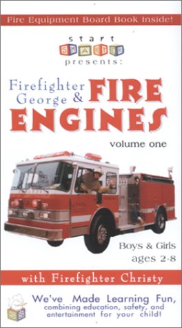 Firefighter George & Fire Engines, Fire Trucks, and Fire Safety, Volume One [VHS]