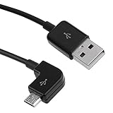 MicroUSB ケーブル L字コネクター 1m CABL12538