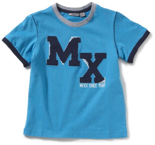 MEXX Jungen T-Shirt K1RE9309, Gr. 122/128, Blau (436) Preisvergleich
