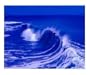 Blue Curl - Ocean City, Maryland Photographic Poster Print by Debby WESTCOTT, 20x16