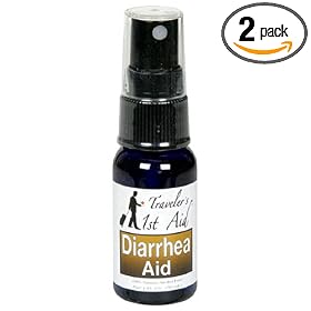 Traveler's 1st Aid Phytotherapeutic Remedy, Diarrhea Aid, 1-Ounce Bottles (Pack of 2) by Bioponic Phytoceuticals