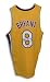 Kobe Bryant Autographed/Hand Signed Los Angeles Lakers Gold Authentic NBA Jersey