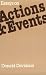 Essays on Actions and Events