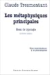 Les m�taphysiques principales : Essai de typologie