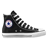 ConverseChuckTaylorAllStarHiTopBlackLeathermen's13