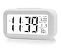 ZHPUAT 5.3" Morning Clock,Low Light Sensor Technology,Light On Backligt When Detect Low Light,Soft Light That Won't Disturb The Sleep,Progressively Louder Wakey Alarm Wake You Up Softly.Color White
