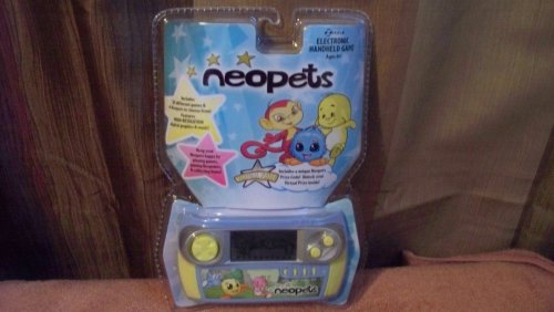 Neopets Electronic Handheld 10 in 1 Game with Virtual Prize Code Neopets Electronic Handheld 10 in 1 Game with Virtual Prize Code