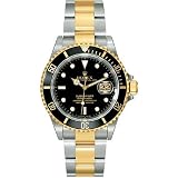 Rolex Oyster Perpetual Submariner Date Two-Tone Steel Mens Watch 16613BKSO