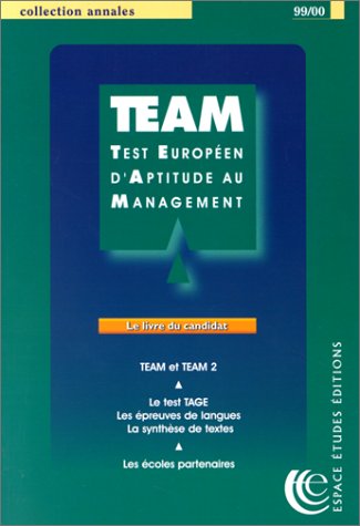 Team test européen d'aptitude au management, 1999-2000