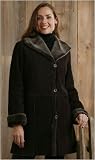 Women's 33 Shearling Coat with Button Front