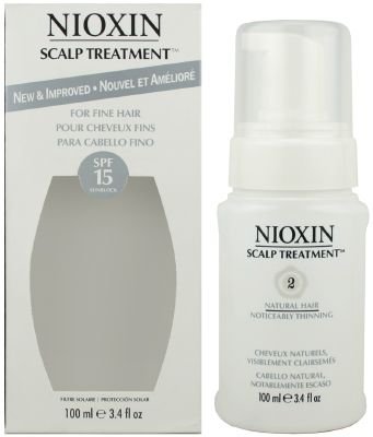 Nioxin Scalp Treatment SPF 15 for Fine Hair System 2, Natural Hair | Noticeably Thinning Hair And Scalp Treatments
