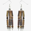 EXP Handmade Tiger's Eye Earrings
