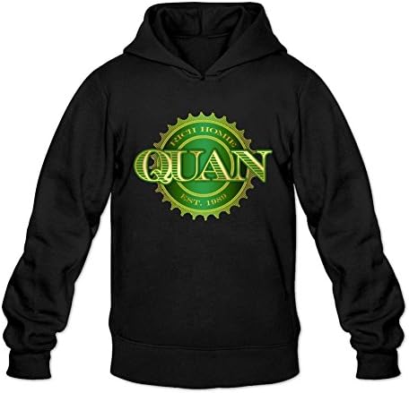 JuDian Men's Rich Homie Quan Type Of Way Hoodies