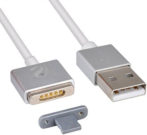 Magnetic Cell Phone Cable - Micro USB to USB, for Data and Charging. Works with Samsung and Android devices
