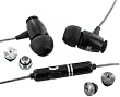 MEElectronics Sound Preference In-Ear Headphone with Sound Tuning, In-Line Microphone for iPhone and Smartphones (Black)