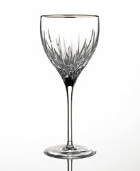 Miller Rogaska by Reed & Barton Soho Platinum Goblet, Clear, 12-Ounce