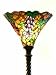 Warehouse of Tiffany 3884+BB75B Tiffany-style Grape Torchiere Lamp, Green