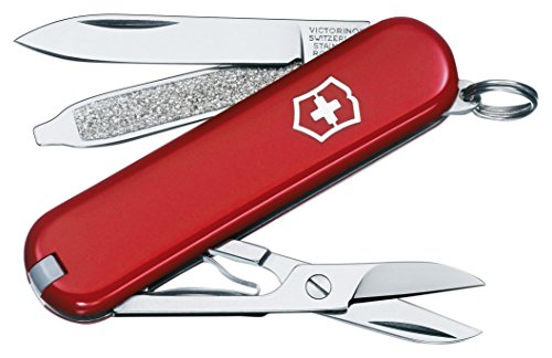 Victorinox swiss army classic sd pocket knife, red