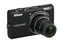 Nikon Coolpix S6200 Digital Camera - Black (16MP, 10x Optical Zoom) 2.7 inch LCD