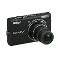 Nikon Coolpix S6200 Digitalkamera (16 Megapixel, 10-fach opt. Zoom, 6,7 cm (2,6 Zoll) Display, HD-Video, bildstabilisiert) schwarz
